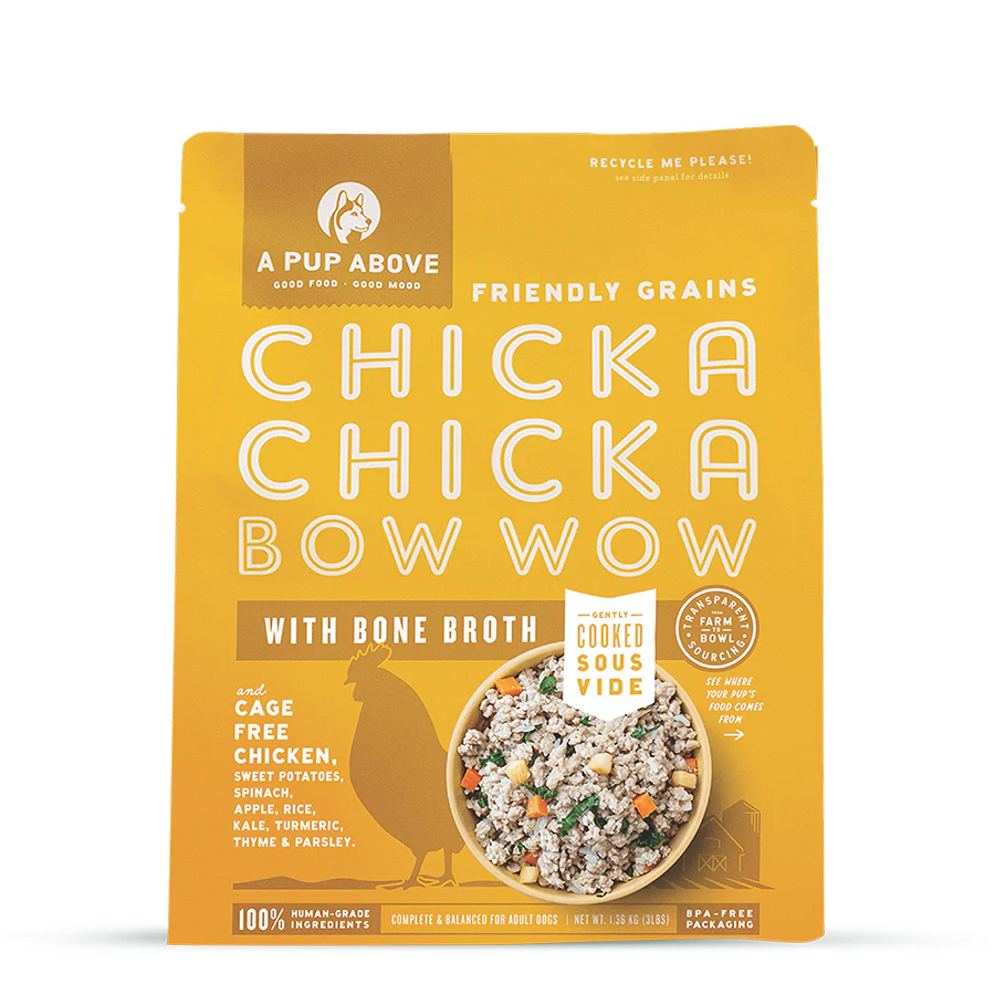A Pup Above Frozen Chicka Chicka Bow Wow 3 LB