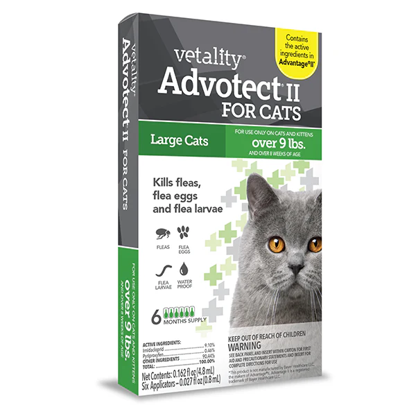 Advotect II Cat 9+ LB 6 Dose