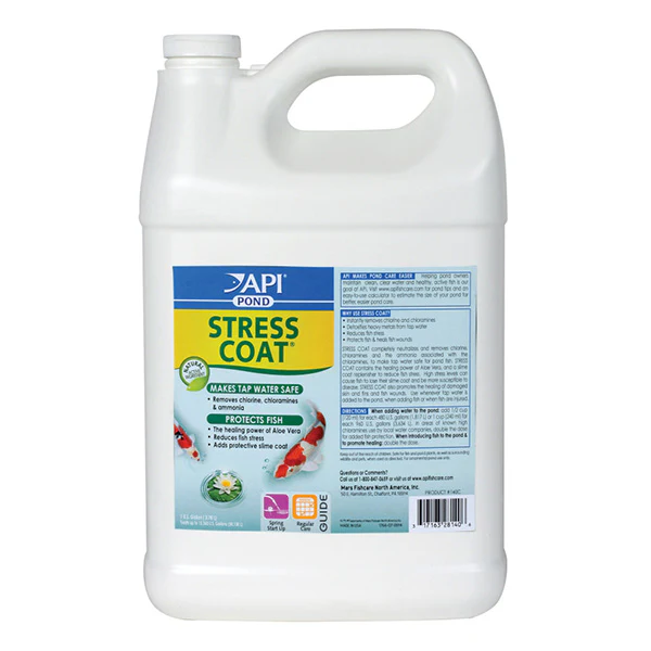 Aquarium Pharmaceuticals Pond Care Stress Coat 1 GAL