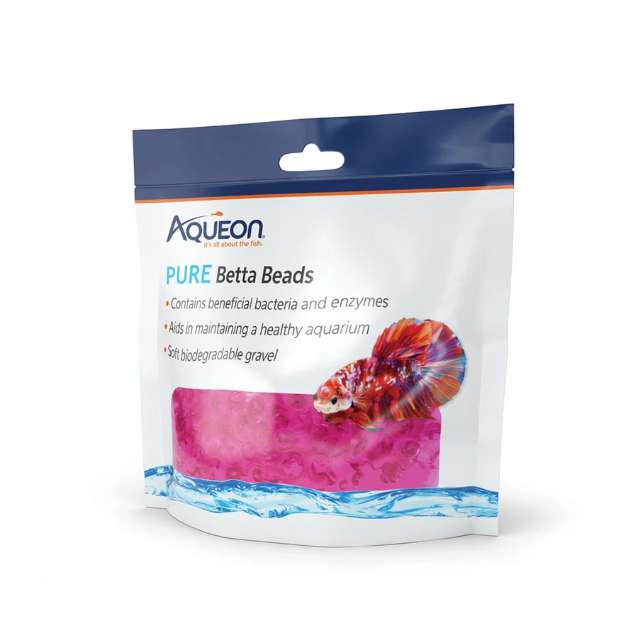 Aqueon Pure Beads Pink 12 OZ