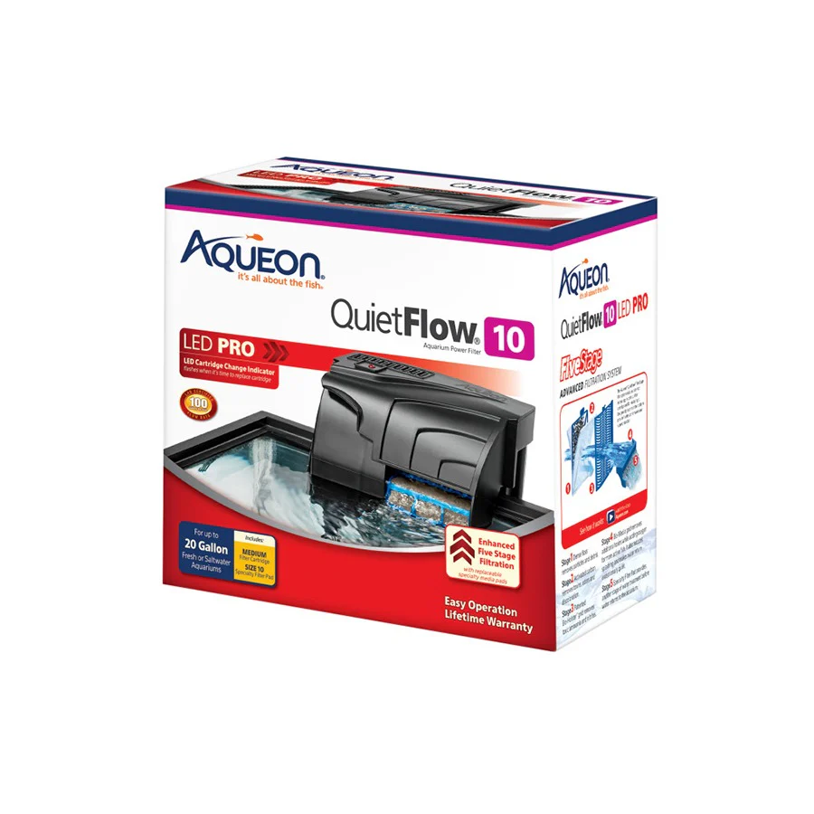 Aqueon Quiet Flow 10 Power Filter