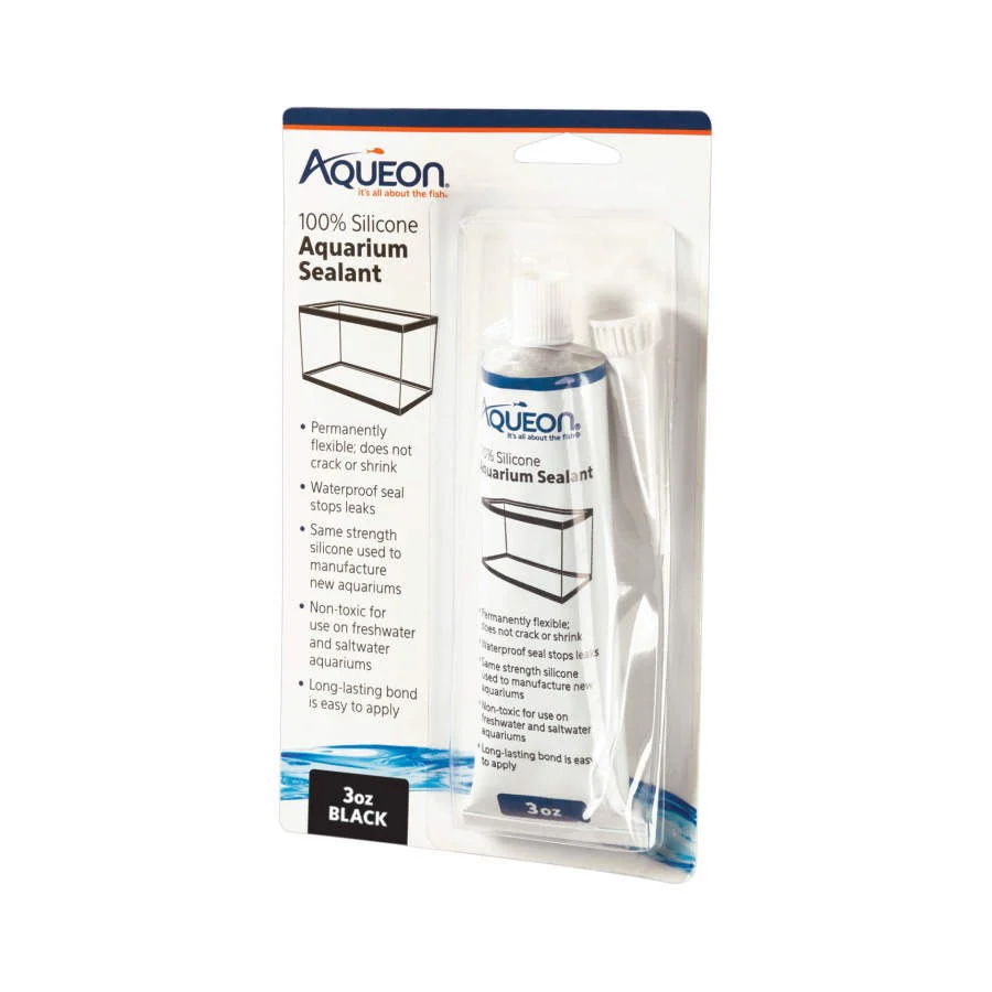 Aqueon Silicone Sealant Black 3 OZ