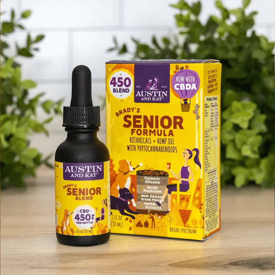 Austin and Kat Brady's Senior Blend Oil 450mg 1 OZ