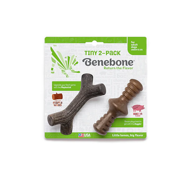 Benebone Maple and Bacon Tiny 2 PK
