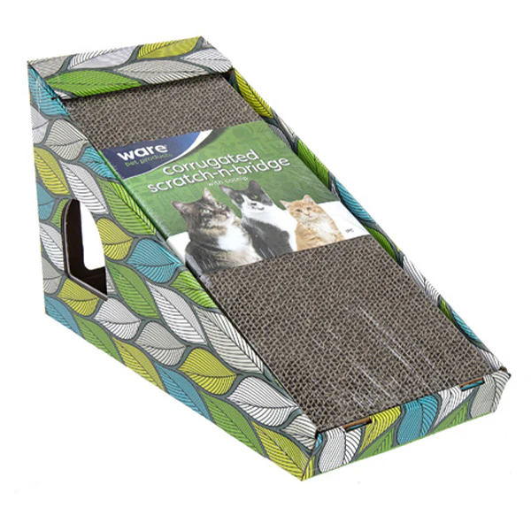 Cat Ware Corrugated Scratch N Bridge