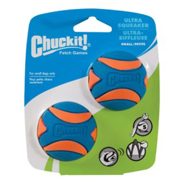 Chuckit Ultra Squeaker SM 2 PK