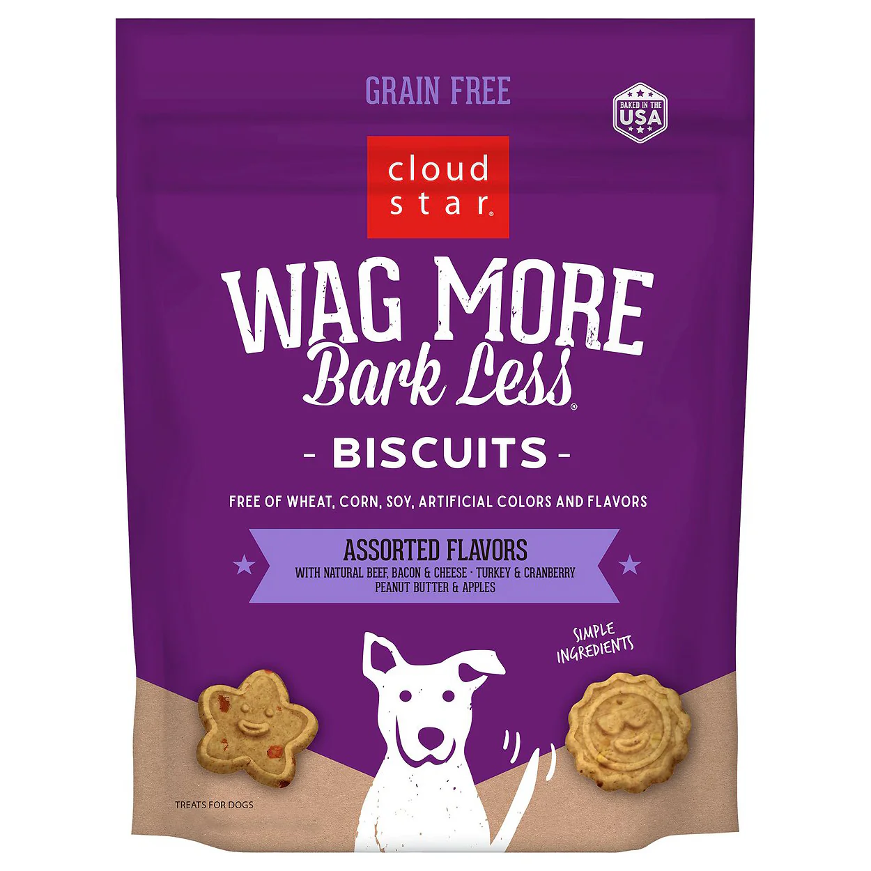 Cloudstar Wag More Bark Less Grain Free Assorted Flavors 14 OZ