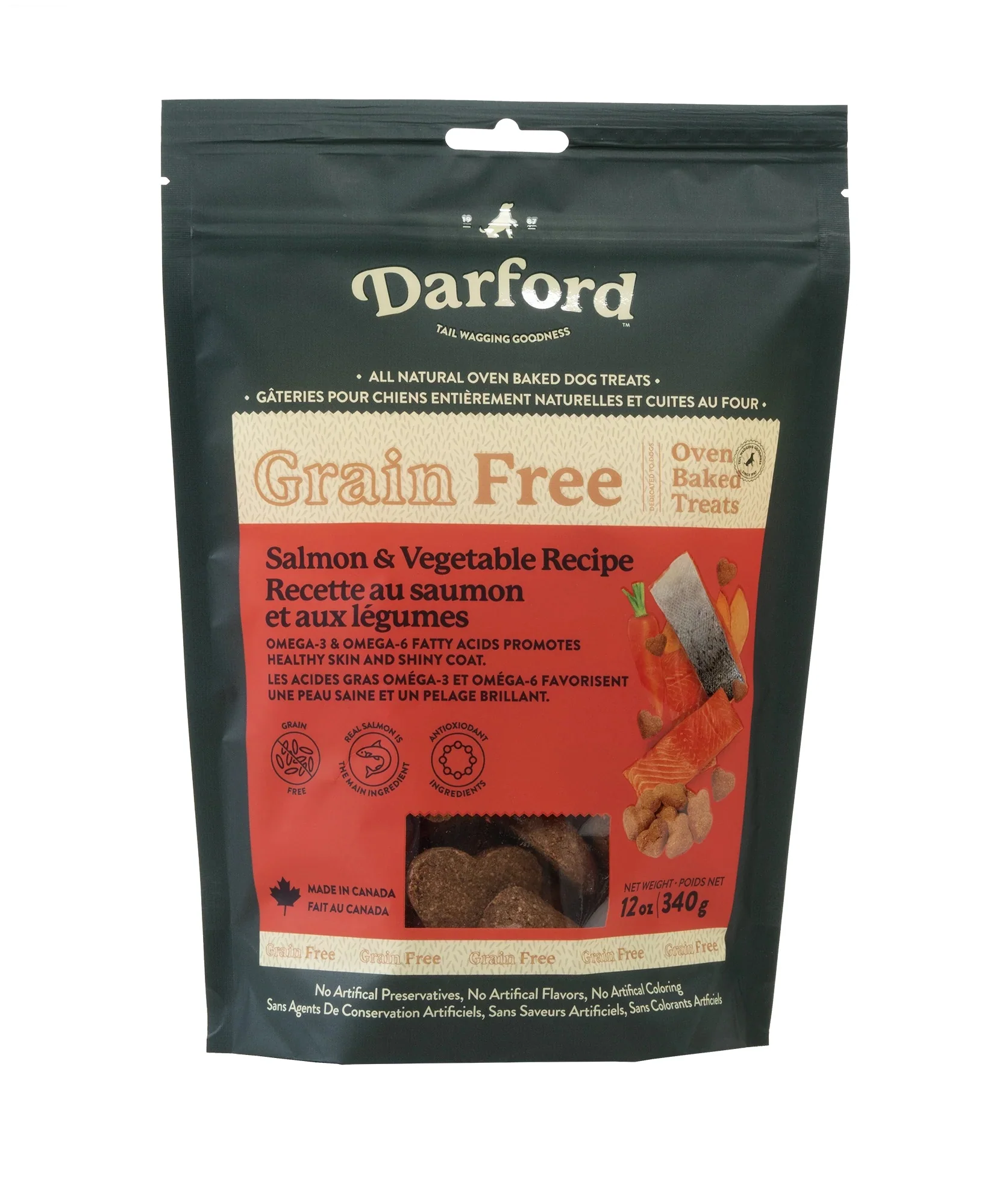 Darford Grain Free Salmon Dog Treats 12 OZ