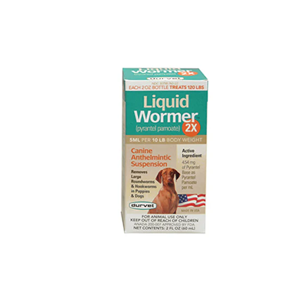 Durvet Liquid Wormer 2 x 2 OZ