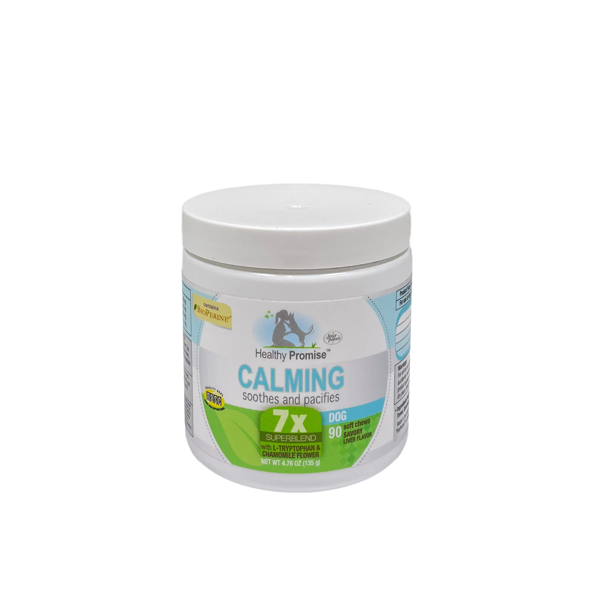 Four Paws Remedy Calming Chew Liver Dog 90 CT