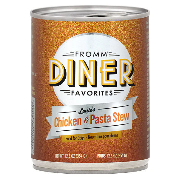 Fromm Diner Louies Chicken Pasta Stew Can 12.5 OZ