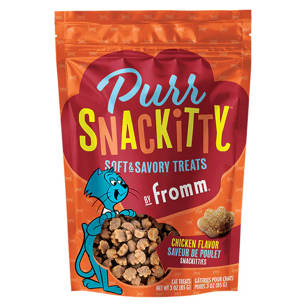 Fromm PurrSnacKitty Chicken Flavor SnacKitties Treats 3 OZ