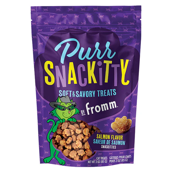 Fromm PurrSnacKitty Salmon Flavor SnacKitties Treats 3 OZ