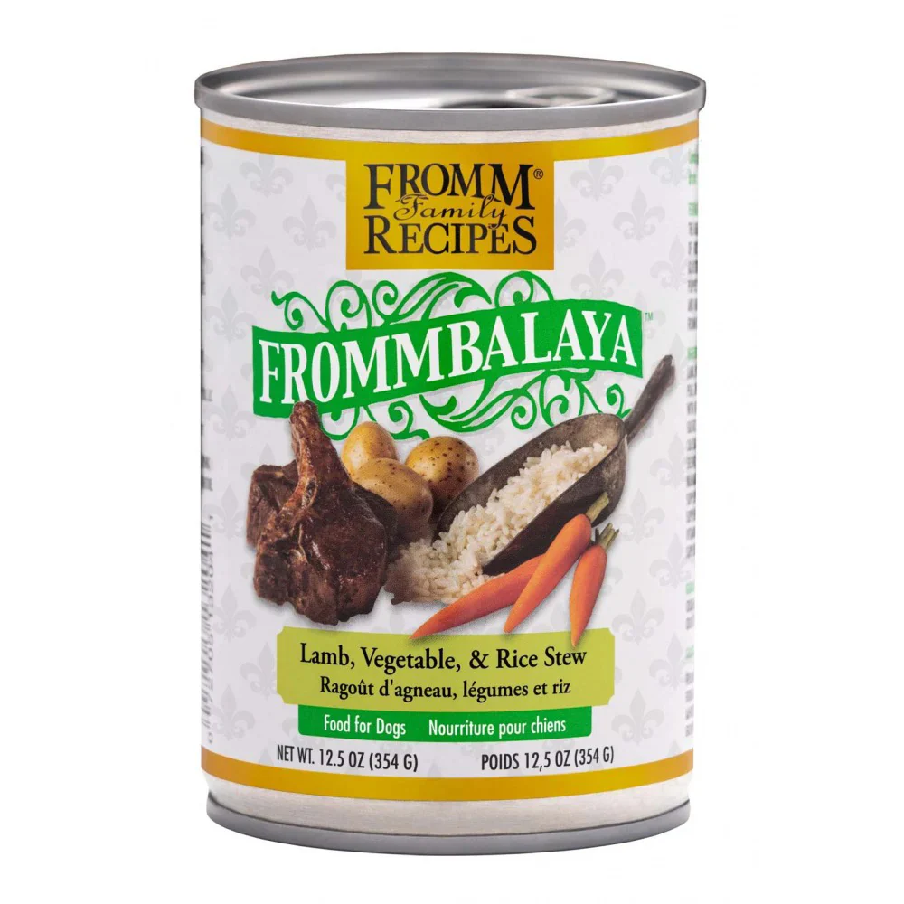 Frommbalaya Lamb Vegetable Rice Stew Can 12.5 OZ