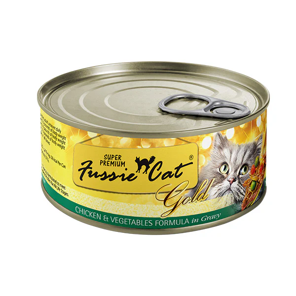 Fussie Cat Chicken and Vegetable Can 2.8 OZ