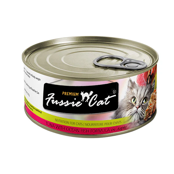 Fussie Tuna and Fish Can 2.8 OZ