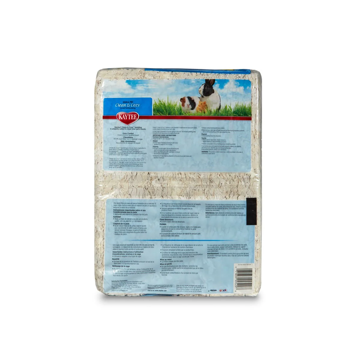 Kaytee Clean and Cozy White Bedding 85 L - Image 2