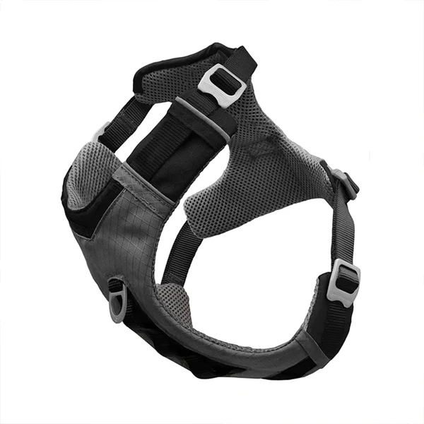 Kurgo Journey Air Harness Black/Grey 80-110 LB XLRG