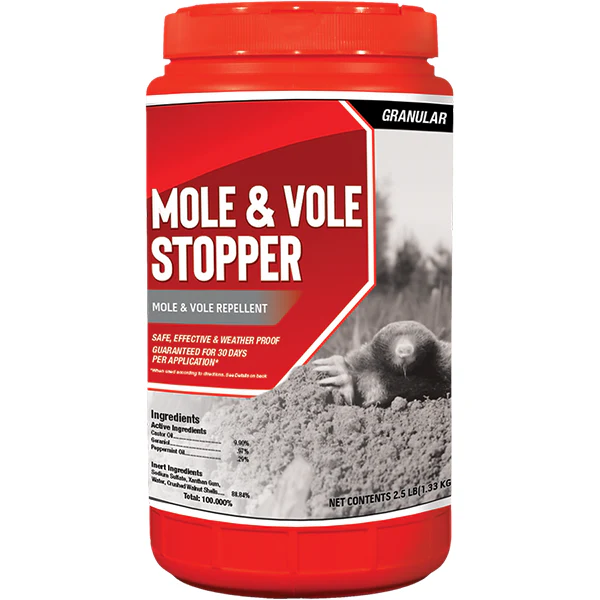 Messinas Mole & Vole Stopper Shaker Jug 2.5 LB