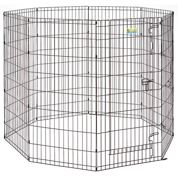 Midwest Countour Exercise Pen Black 48 IN