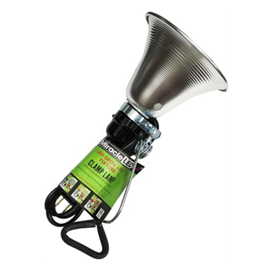 Miracle LED Clamp-On Grow Lamp with Aluminum Reflector