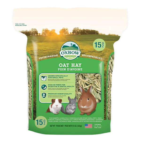 Oxbow Animal Health Oat Hay 15 OZ