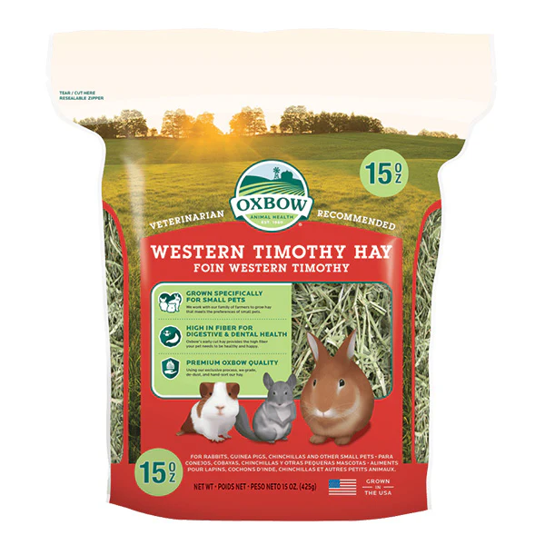 Oxbow Animal Health Western Timothy Hay 15 OZ
