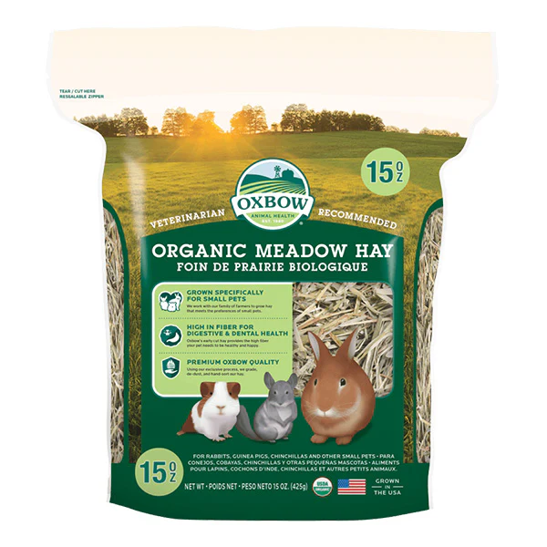 Oxbow Bene Terra Organic Meadow Hay 15 OZ