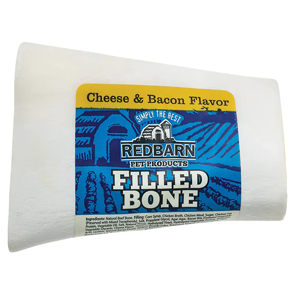 Redbarn Filled Bone Natural Cheese and Bacon SM