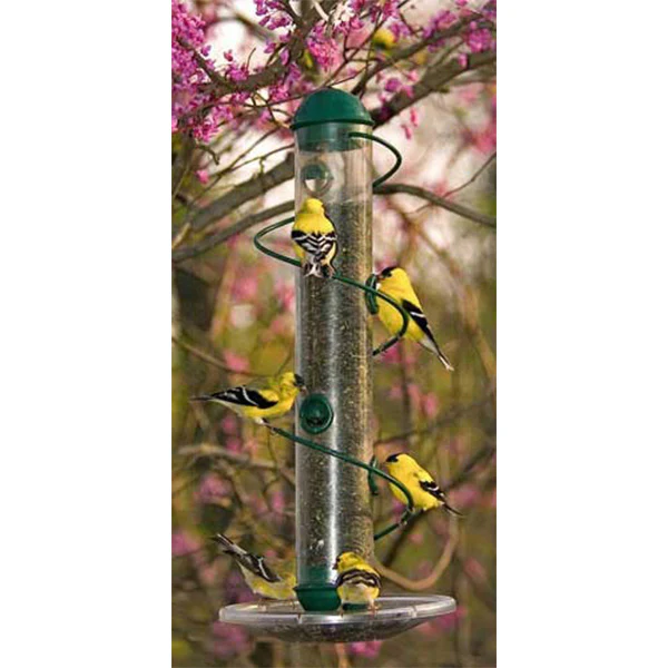 Songbird Essentials Spiral Sunflower Feeder Green
