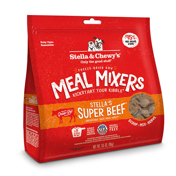 Stella and Chewy's Freeze Dried Meal Mixers Beef 3.5 OZ