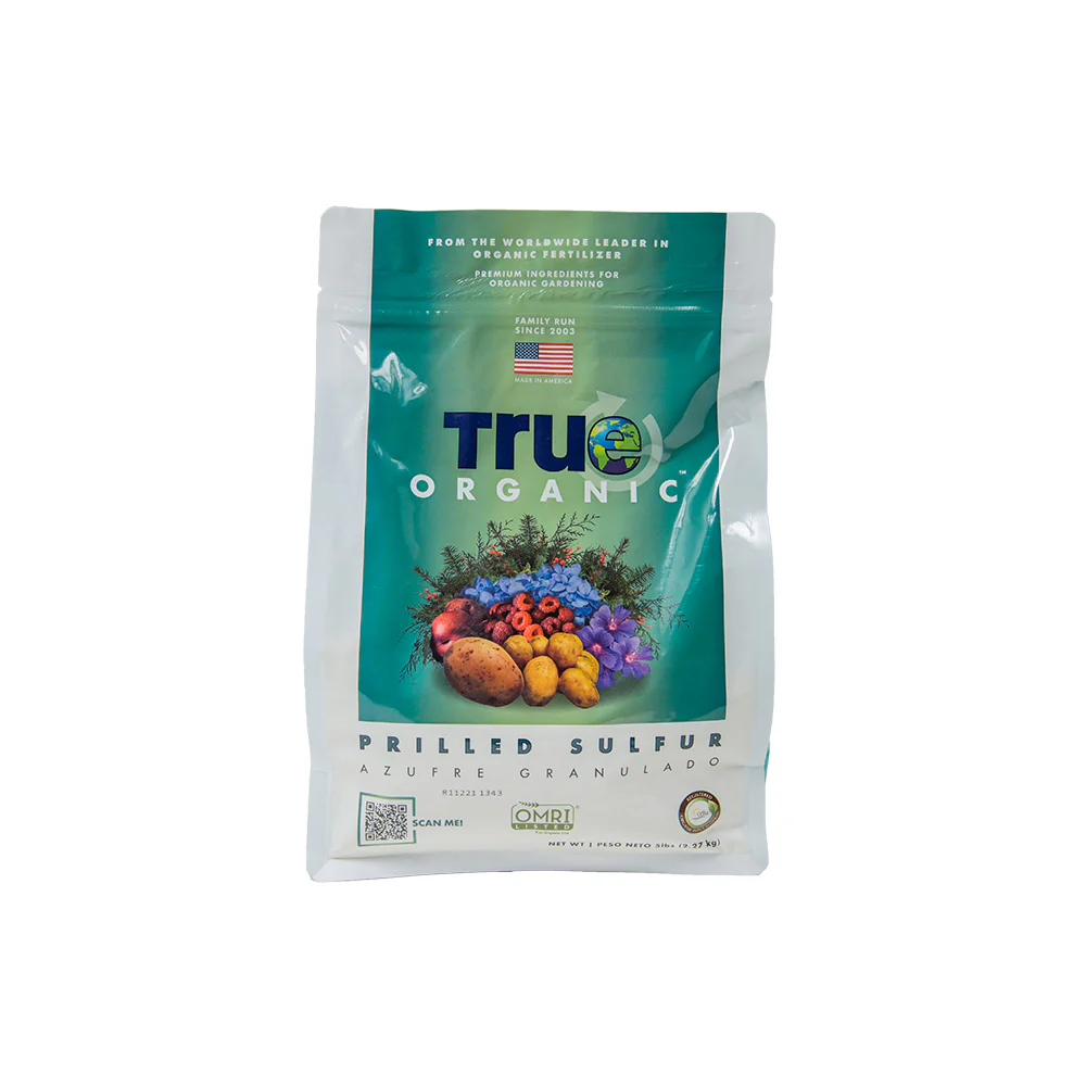 True Organic Prilled Sulphur 5 LB