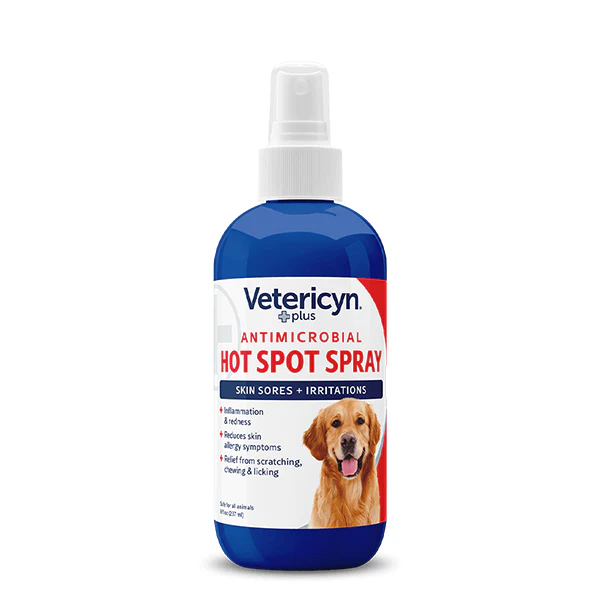Vetericyn Antimicrobial Hot Spot Spray 8 OZ