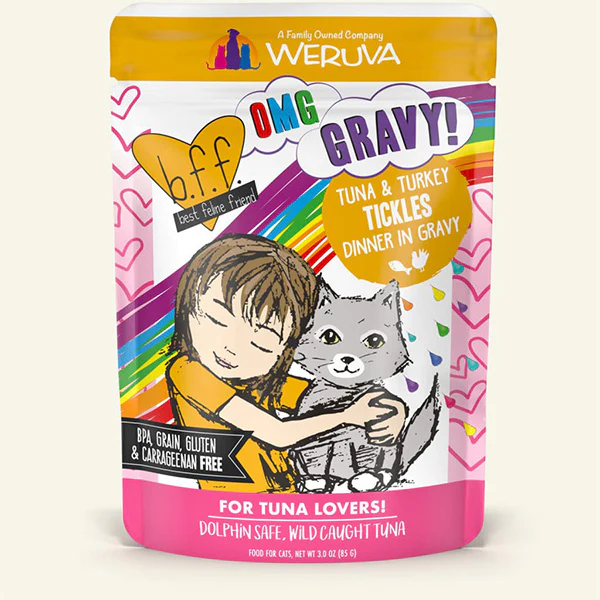 Weruva Tuna and Turkey Tickles Pouch 3 OZ