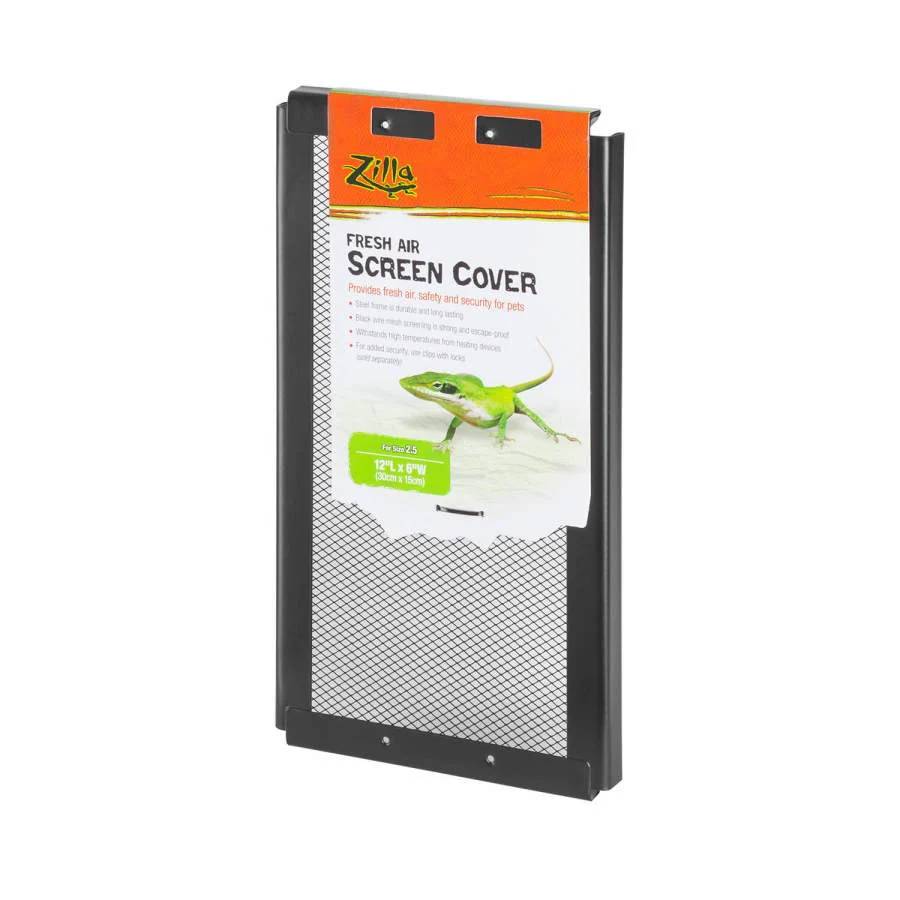 Zilla Cover Screen Black 12 IN X 6 IN
