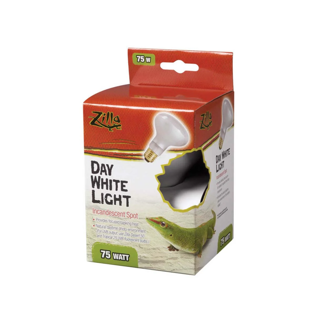 Zilla Spot Day White Bulb 75 W