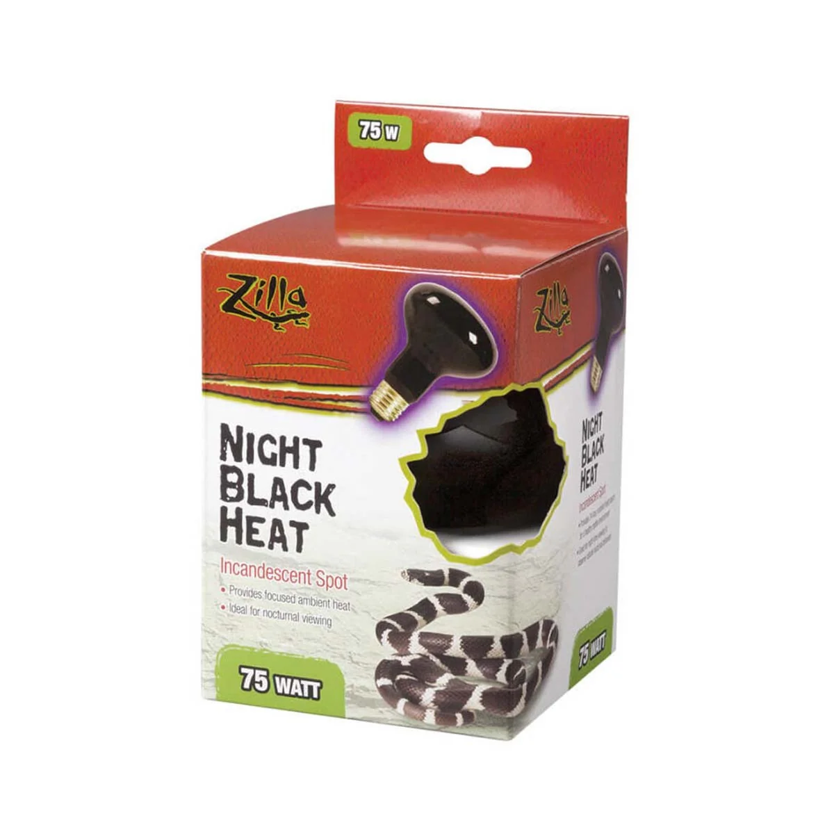 Zilla Spot Night Bulb Black 75 W